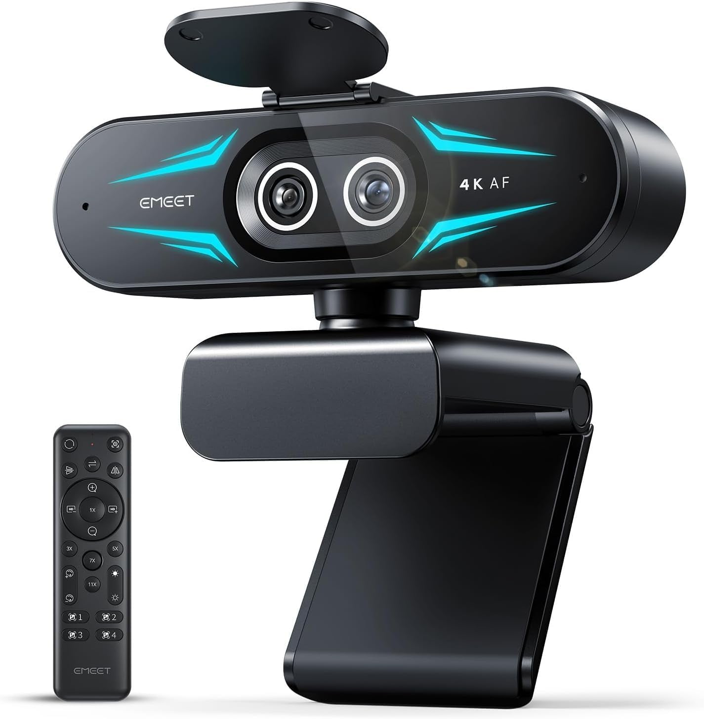 EMEET C60E Dual-Camera 4K Streaming Webcam